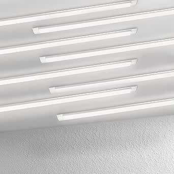 Runbang 2 Packs 3FT LED Batten Light, Ultra-Thin Slim Ceiling Surface Mounted Light 30w 4000k Ip20 Led Ceiling Lamp For Garage Shop Hallway Office Market Rnba2806 - View #8