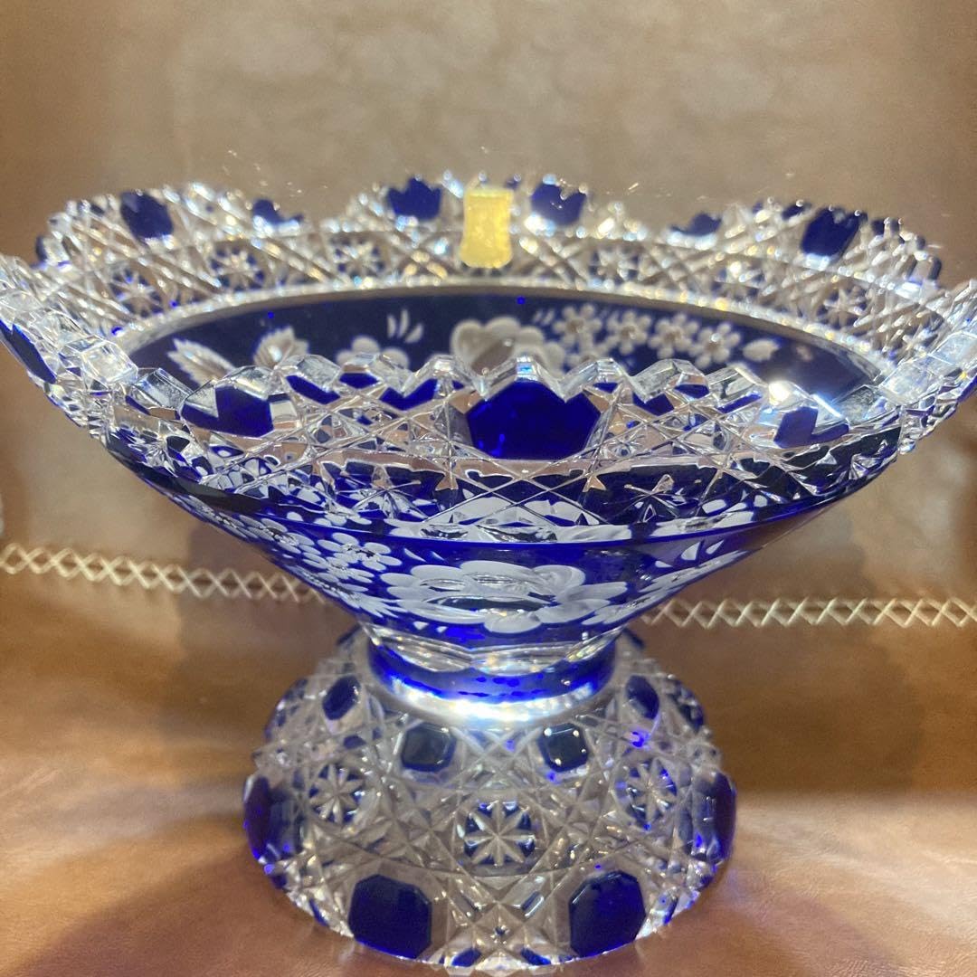 マイセンクリスタル　フルーツボウル マイセンクリスタルフルーツボウル