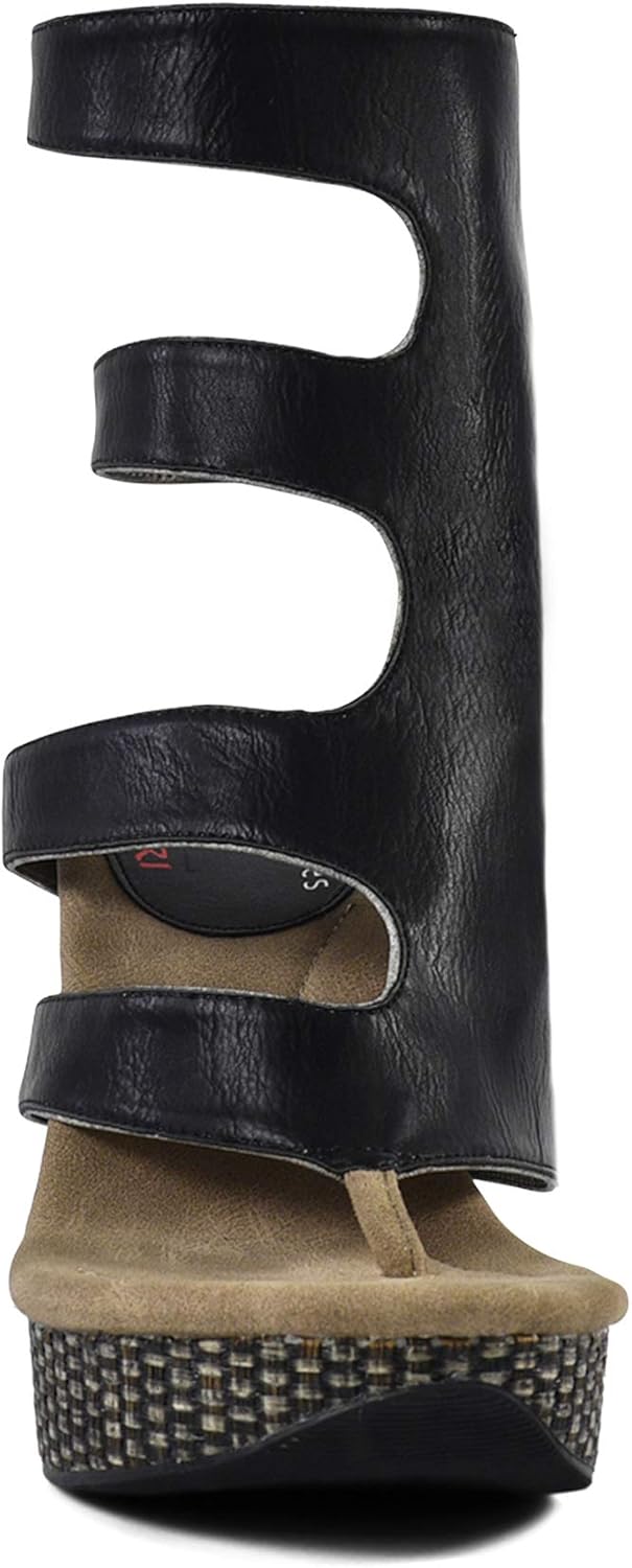 Modzori Corona High Wedge Reversible Sandal - Image 9