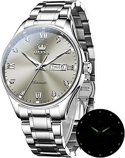 Automatic Watch for Men Self Winding Mechanical Calendar...