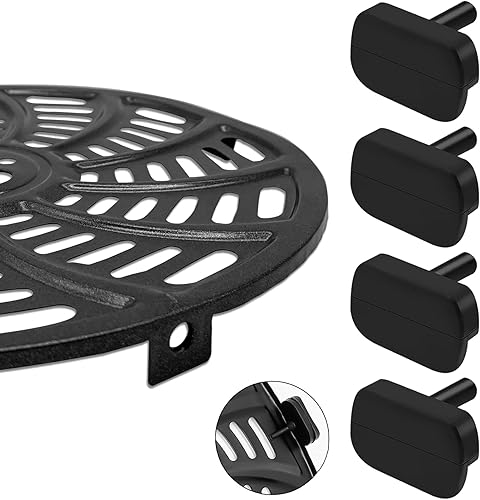 Patas de goma para freidora de aire Gourmia GAF686 GAF838, horno freidora de aire, etc., 4 piezas de repuesto de silicona resistente al calor de