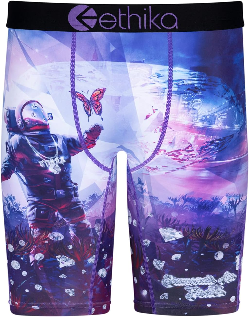 EthikaBoys Staple Boxer Brief | Space Bling