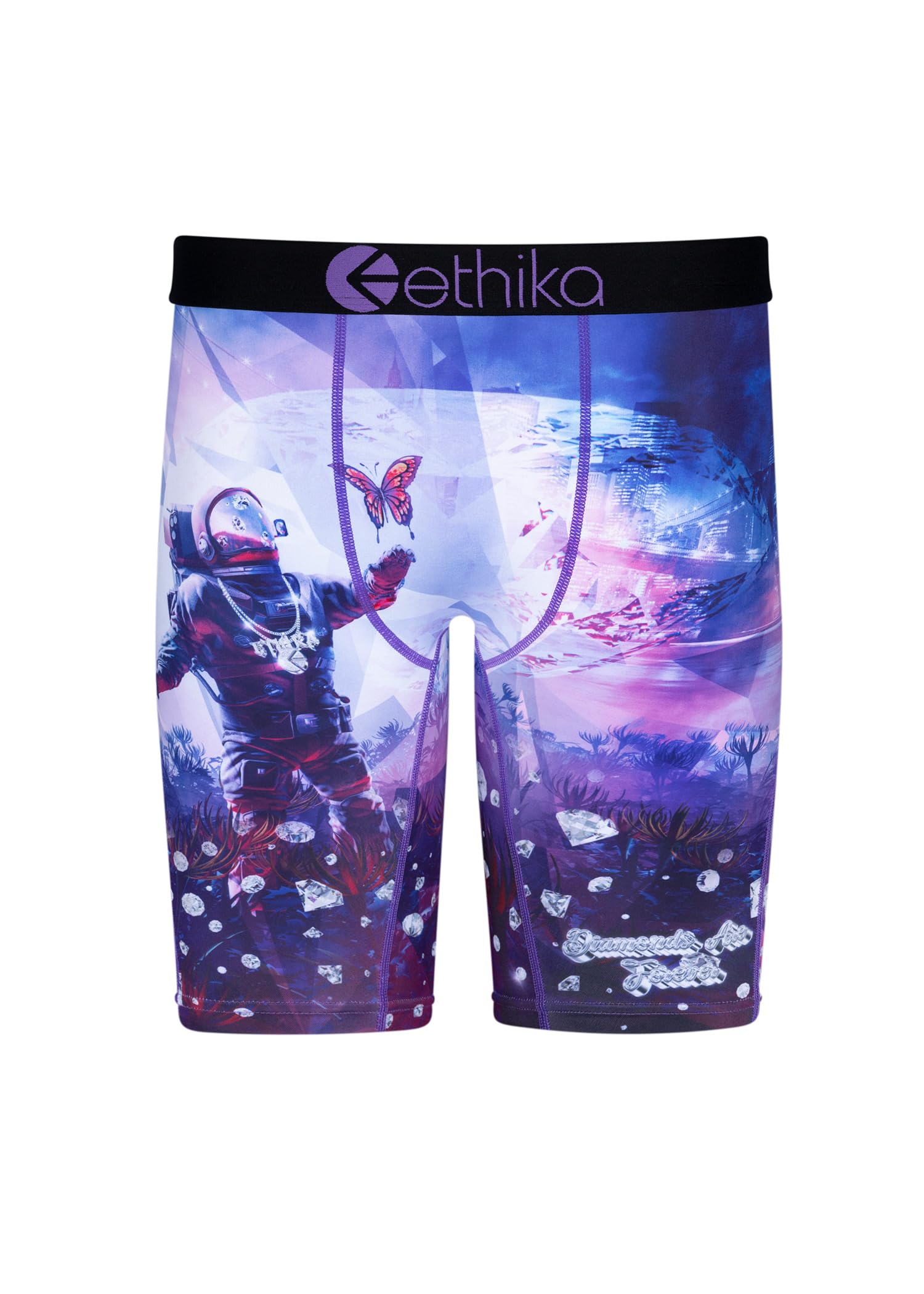EthikaBoys Staple Boxer Brief | Space Bling