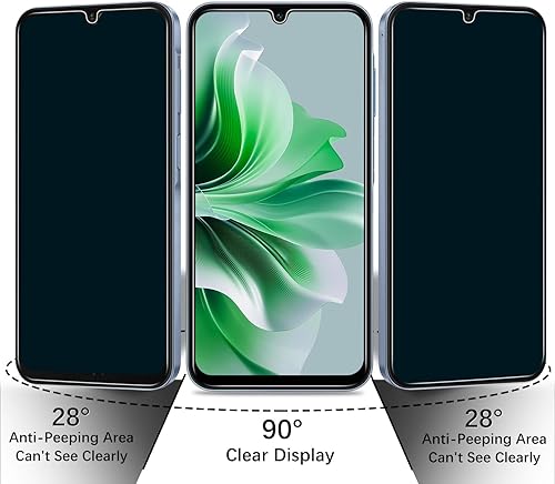 Miniatura 10 de Protector de pantalla de vidrio templado diseñado para Samsung Galaxy A15 5G y Galaxy A15 de 6.5 pulgadas, antiarañazos, sin burbujas