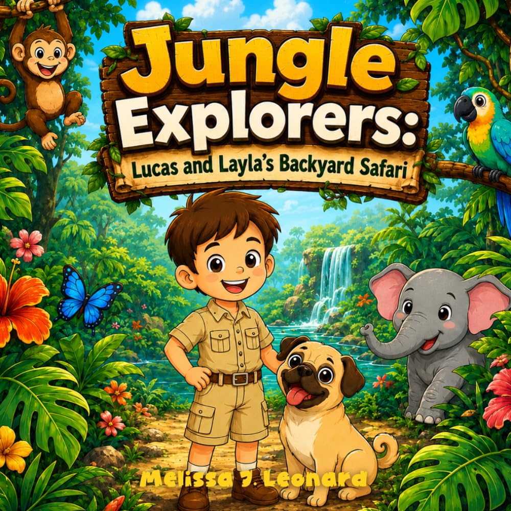 Jungle-Explorers: Lucas and Layla’s Backyard Safari (Lucas and Layla Adventures)