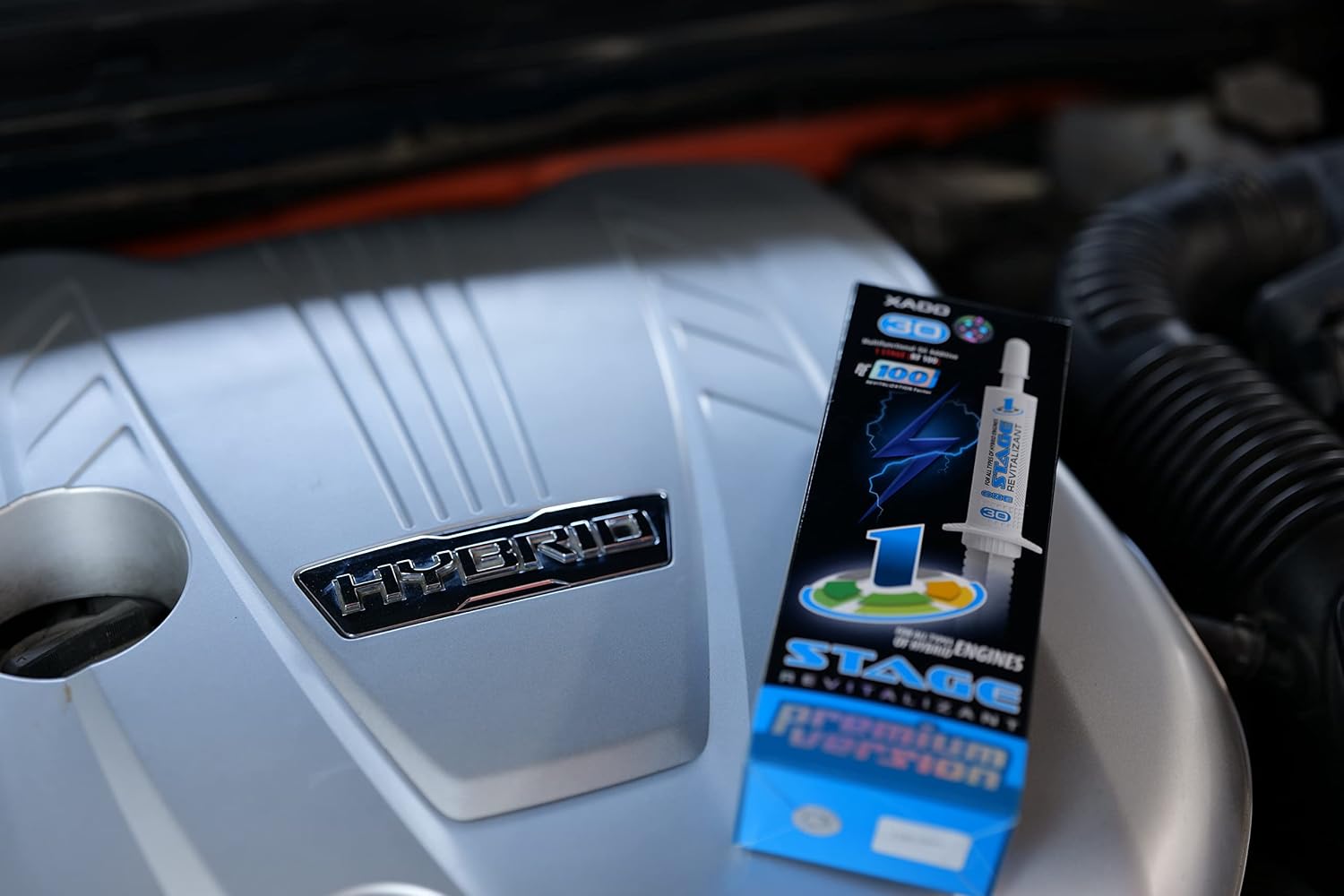 XADO 1 Stage Revitalizant for Hybrid Engines – Oil Additive: Restore Power, Reduce Emissions, & Extend Engine Life