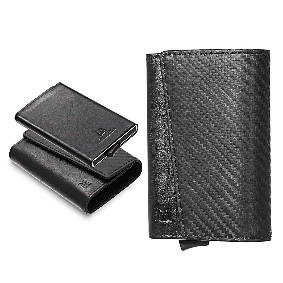 Buy Genuine Leather Wallet Slim RFID Blocking Wallet for Men
