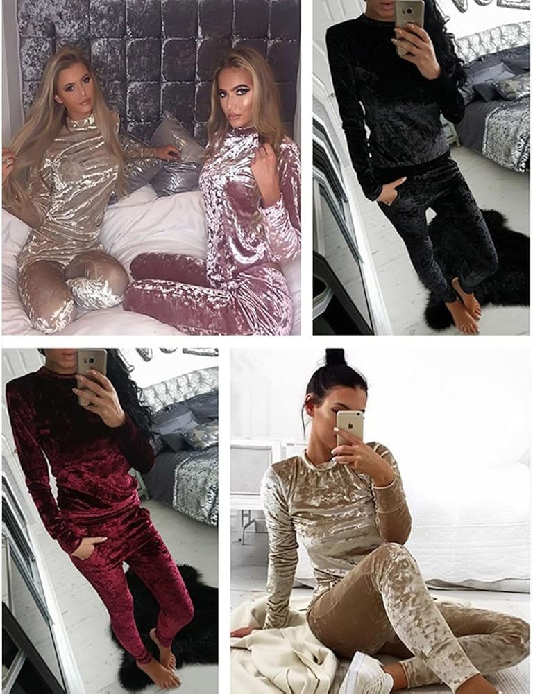 Buy Women Velvet Crushed Velour 