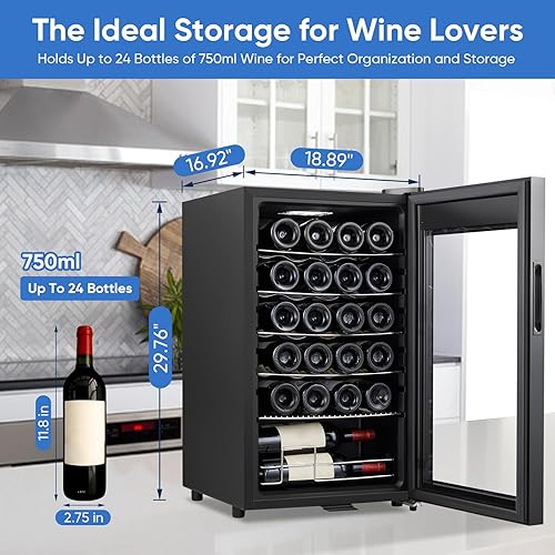 Miniatura 102 de Refrigerador de bebidas de 15 pulgadas, refrigerador de bebidas de 130 latas con puerta de vidrio y cerradura, compresor mejorado, bajo ruido