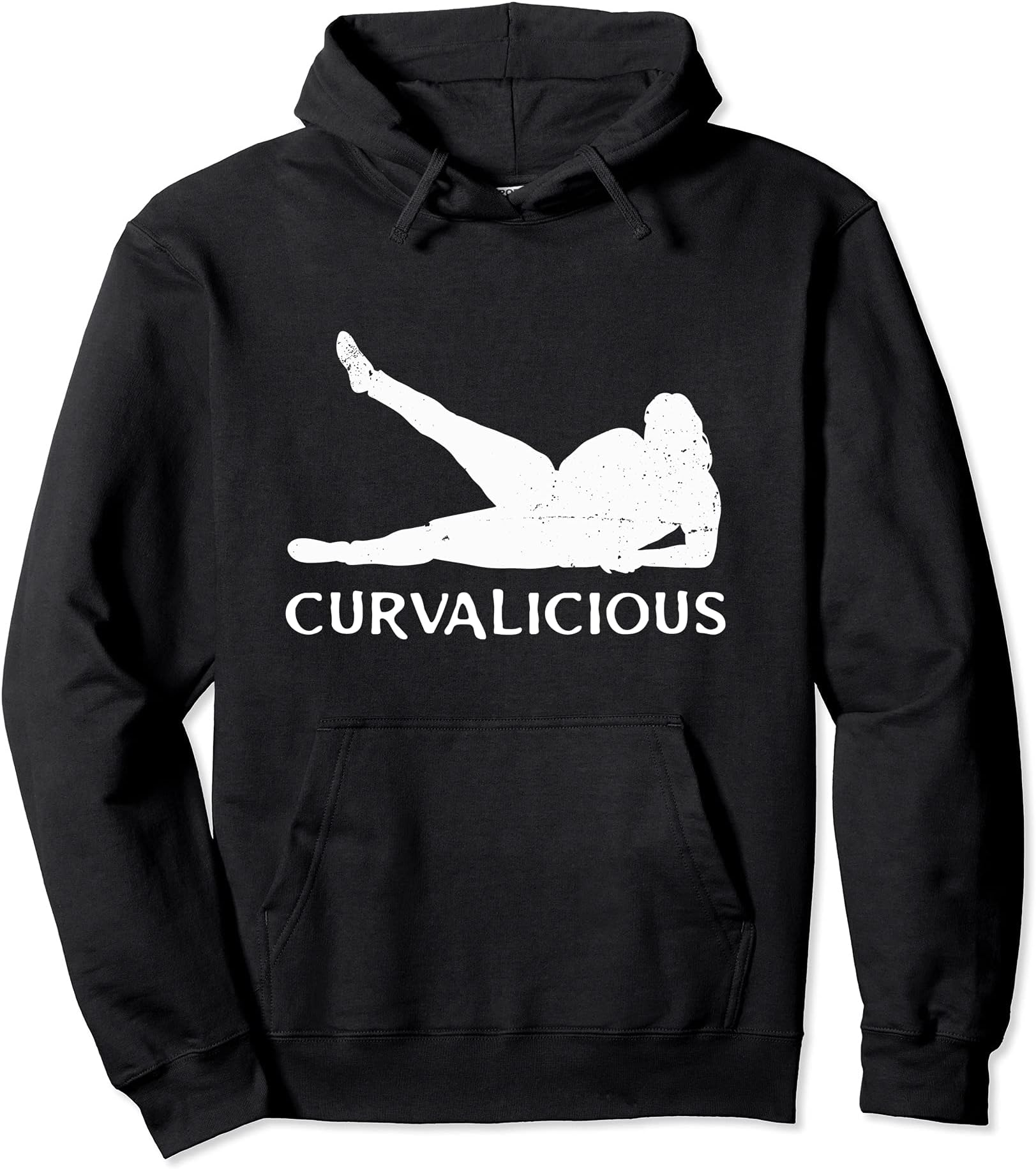 Curvalicious curvalicious Curvy lady curves faboulous Pullover Hoodie