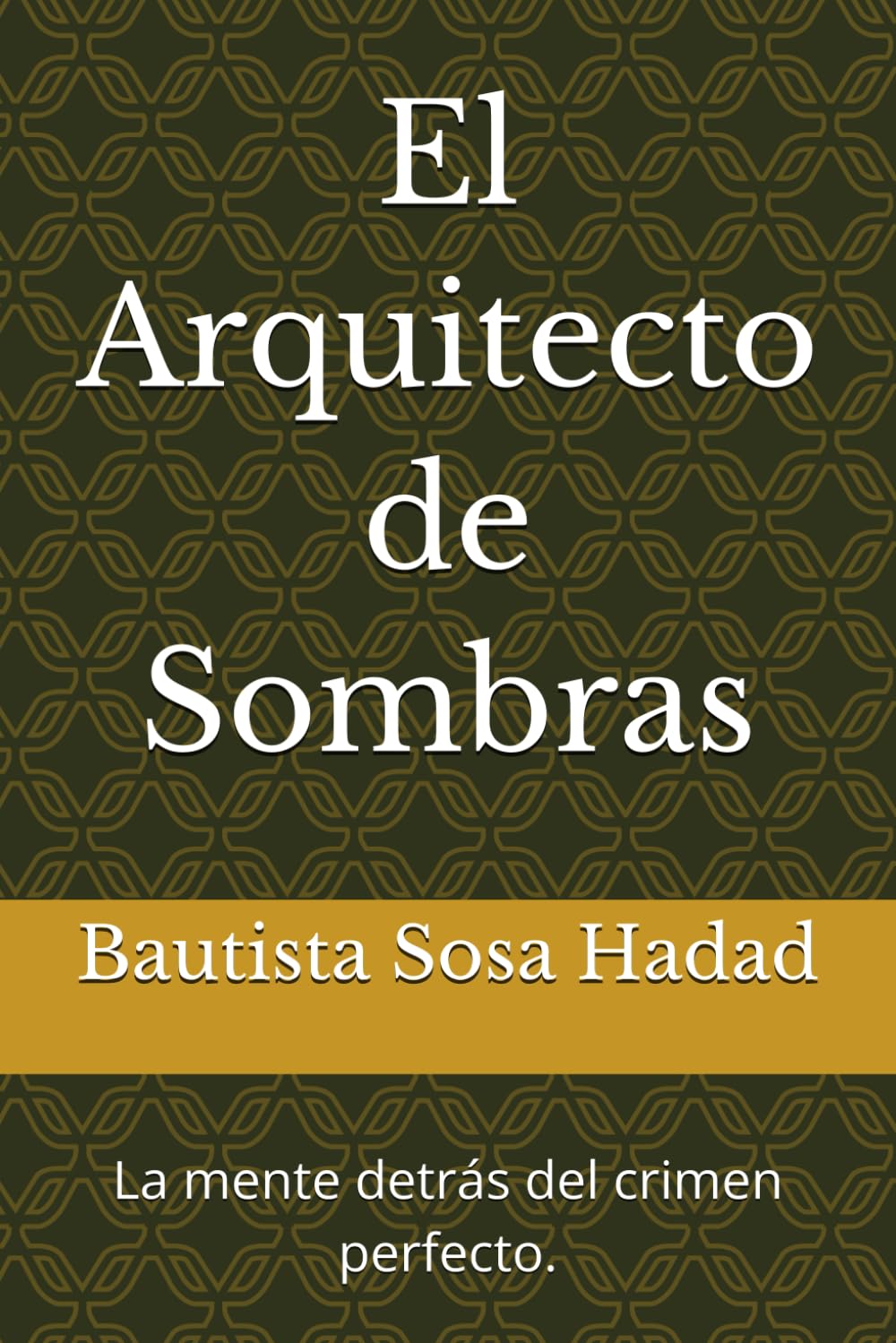 El Arquitecto de Sombras: La mente detrás del crimen perfecto.