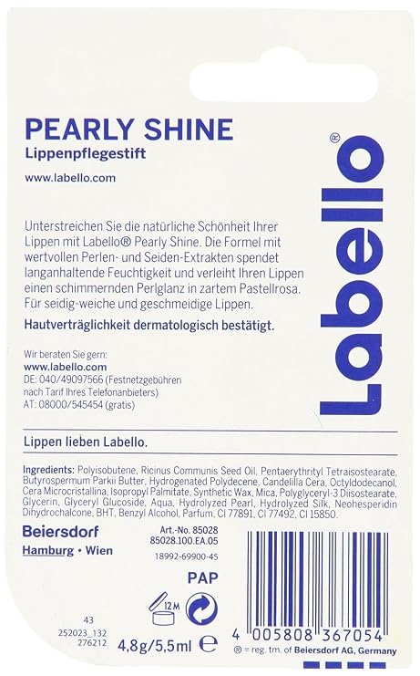 Labello Pearly Shine Lip Balm - 3 pack by Labello