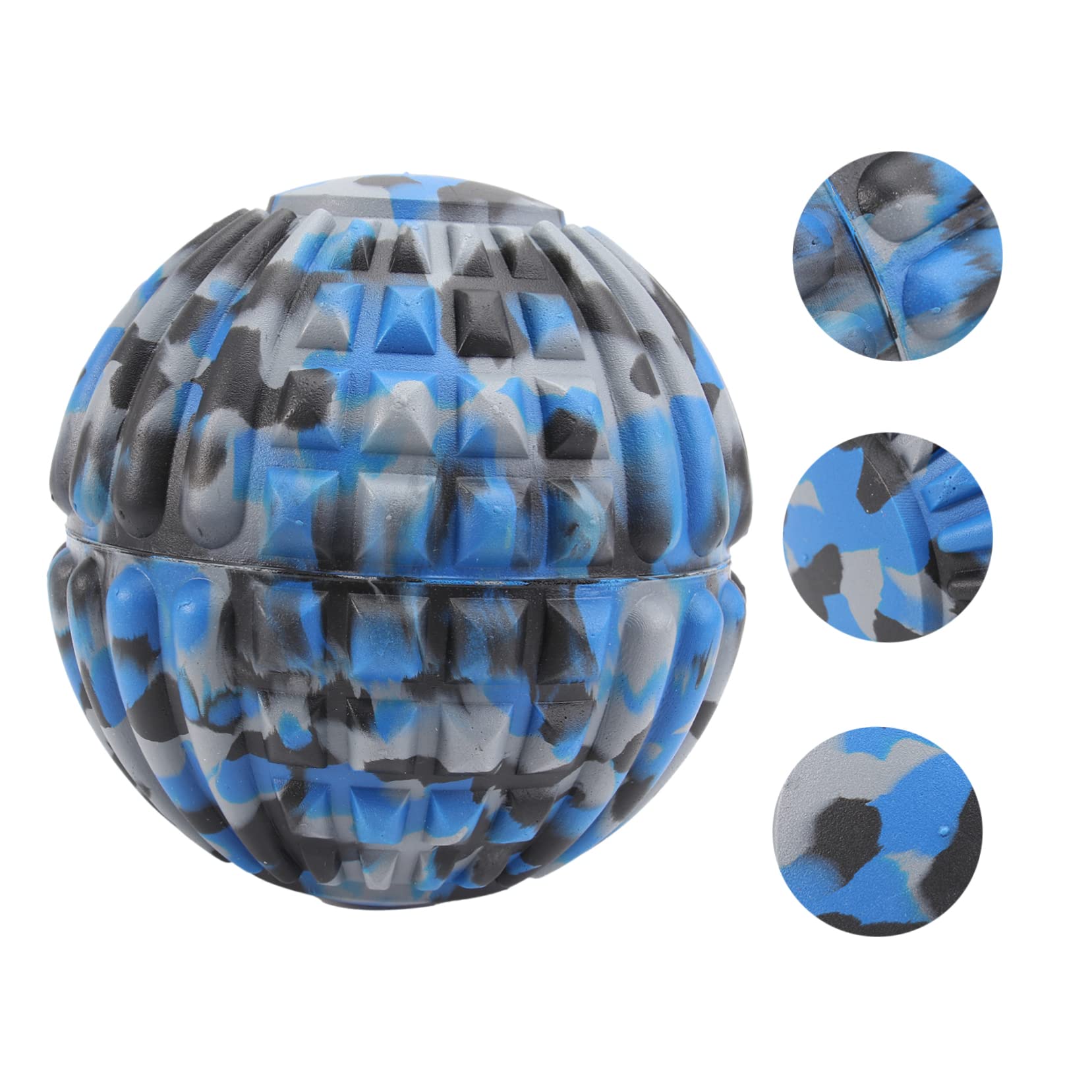 GLEAVI 2piezas Pelota De Masaje Para Pies Camuflaje Rodillo De Fitness Para Relajación Muscular y Entrenamiento Accesorio y Práctico Para Yoga y Ejercicio