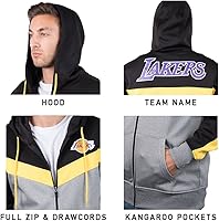 Vista 80 de Ultra Game - Chaqueta de vellón suave con capucha y cremallera completa para hombre