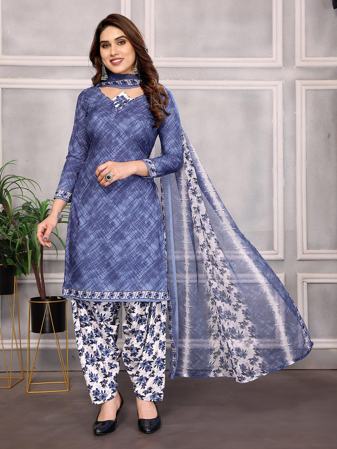 kashvi Women's Crepe Printed Unstitched Dress Material-picture-24