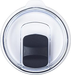 1 Pack 30 oz Tumbler Lid, Magnetic Slider Replacement Lids for YETI 30/32 oz, 14 oz Mug and 35/42 oz Straw Mug, Ozark Trail Old Style Tumbler, Travel Spill-Proof Cup Lids Covers, BPA Free