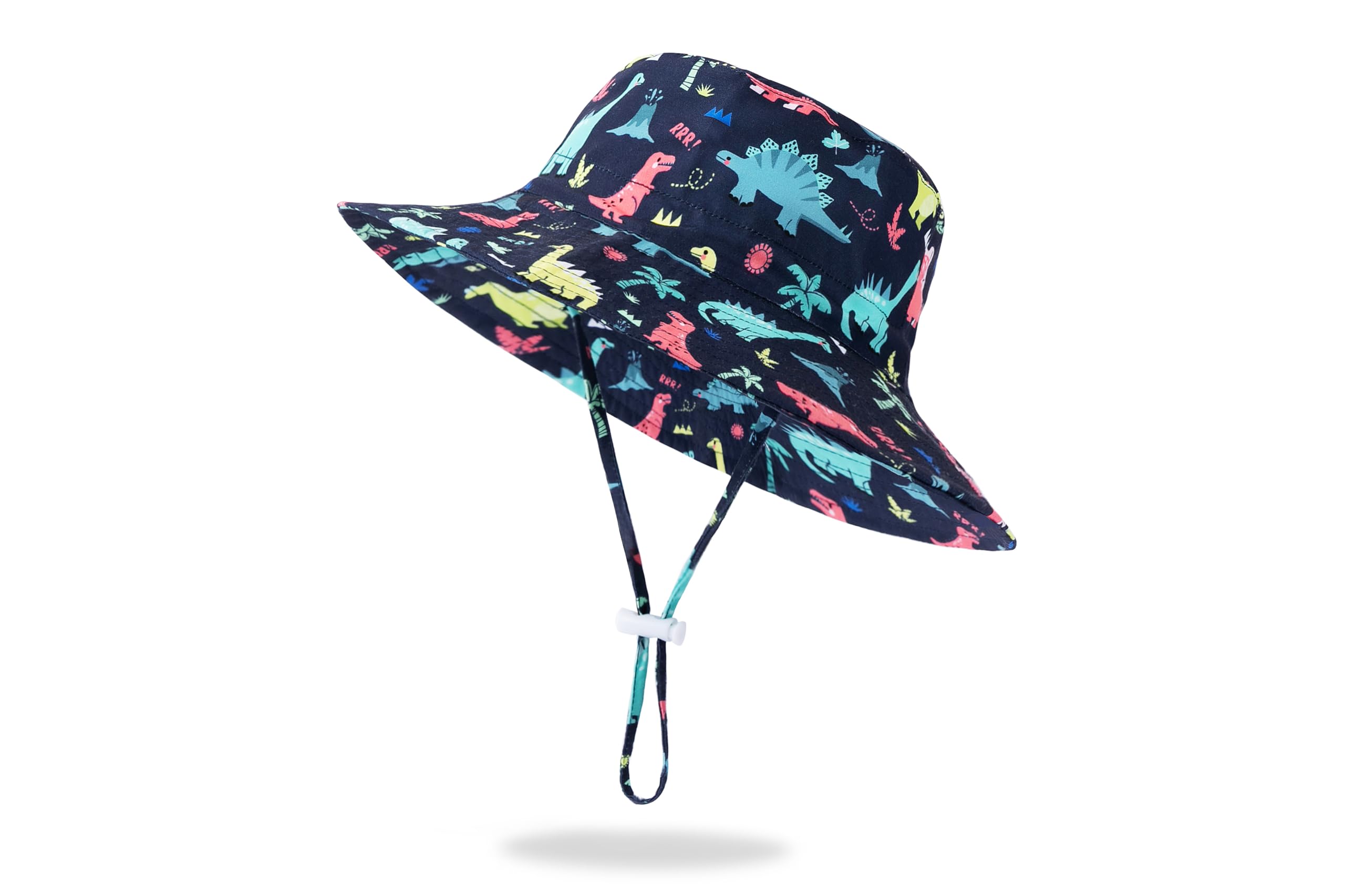 Sombrero de sol para bebé, sombrero de ala ancha, sombreros de playa para niños, protección solar UPF 50+ para niños y niñas