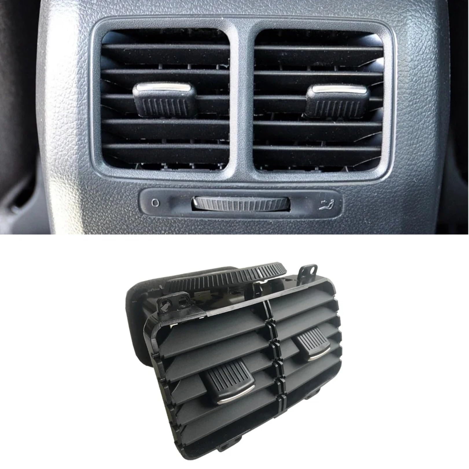 車用エアベントグリル VW ラビット 2006 2007 2008 2009 1Kd819203 