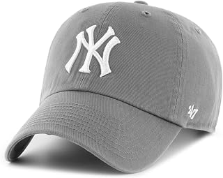 '47 Brand Strapback Cap - Clean UP Los Angeles Dodgers Grey