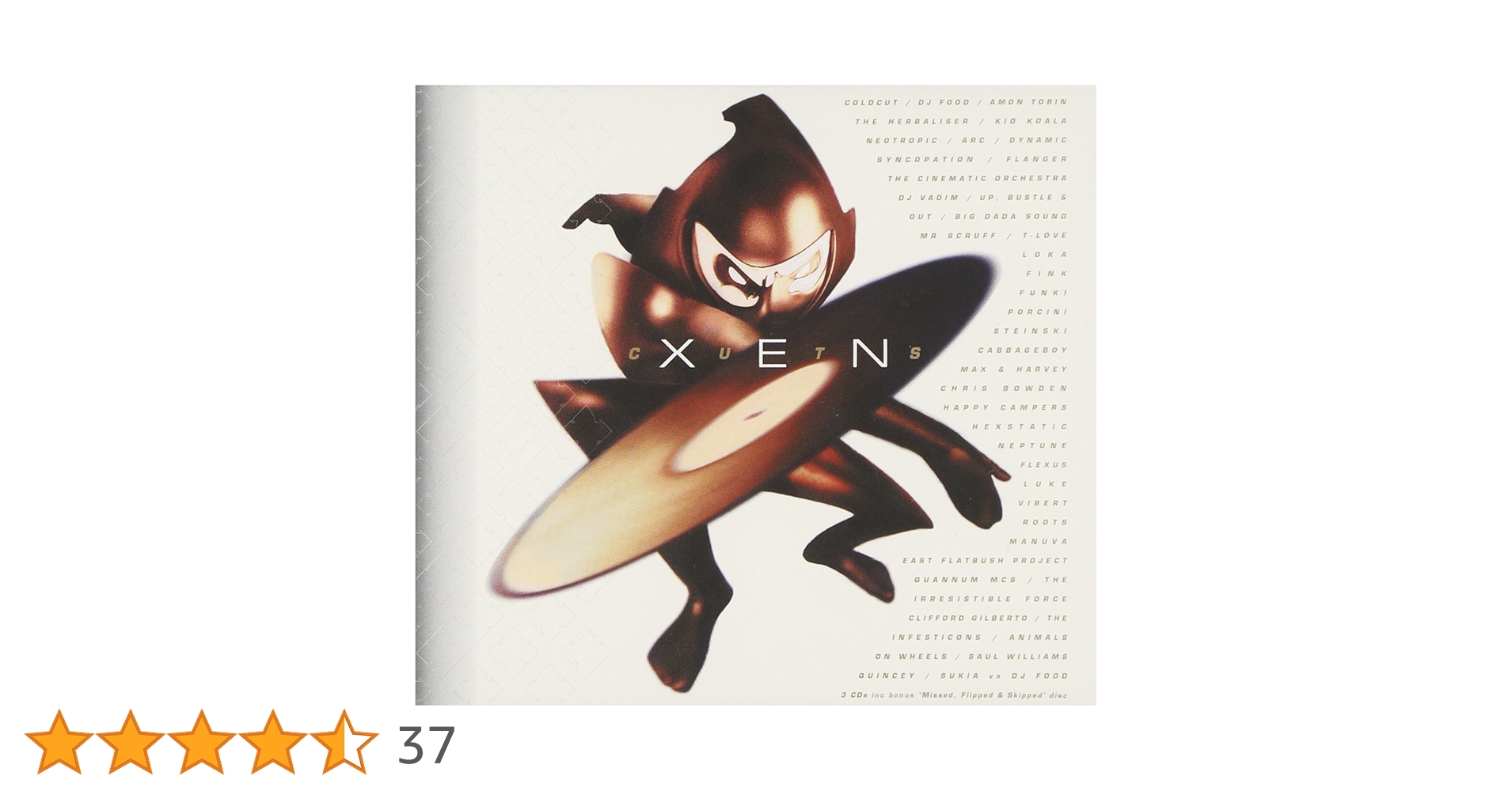 ninja tune XENCUTS 3枚組CD ニンジャチューン NINJA TUNE XX ニンジャチューン 20周年 BOXセット