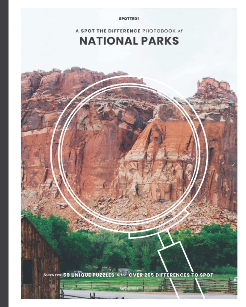 A Spot the Difference Photobook of National Parks