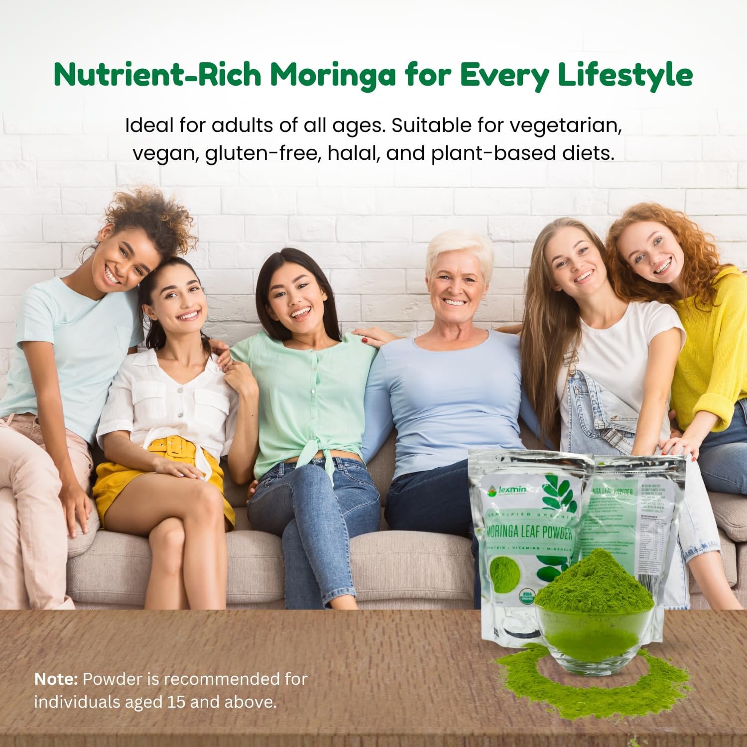 Lexmin® Moringa Leaf Powder (200g)