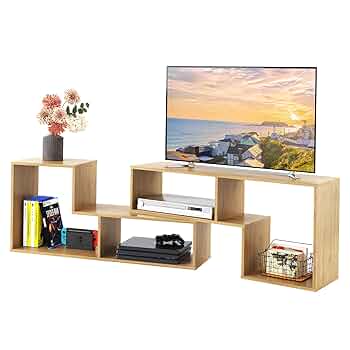 Amazon｜DEVAISE テレビ台 テレビラック 伸縮 伸縮テレビ台 幅