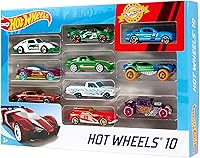 Vista 7 de ¡Acción de choque definitiva de Hot Wheels con el Criss Cross Crash Track Set! [Exclusivo de Yaxa] & Juego de 10 camiones y autos de juguete a
