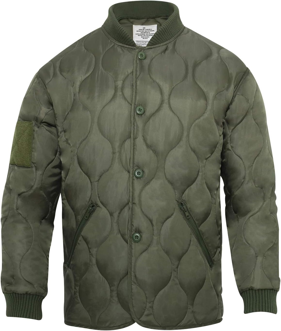 Rothco Quilted Woobie Jacket - Lightweight Warmth & Style - Inspired by the Poncho Liner - Image 4