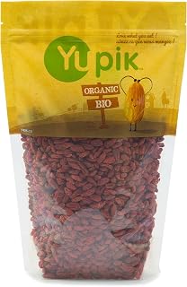 Yupik Organic Goji Berries, Non-GMO, Vegan, Gluten-Free,1Kg