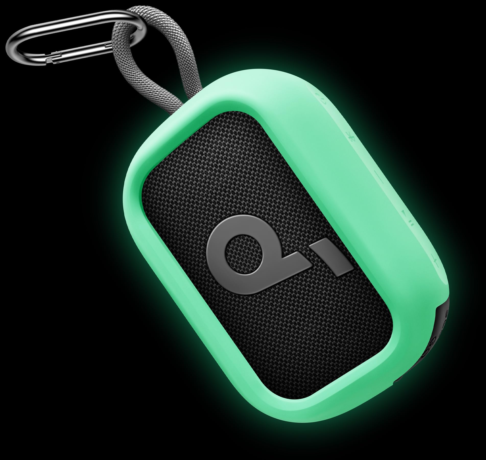 Geiomoo Silicone Case for Anker Soundcore Select 4 Go Speaker, Protective Portable Scratch Shock Resistant Cover (Luminous Green)
