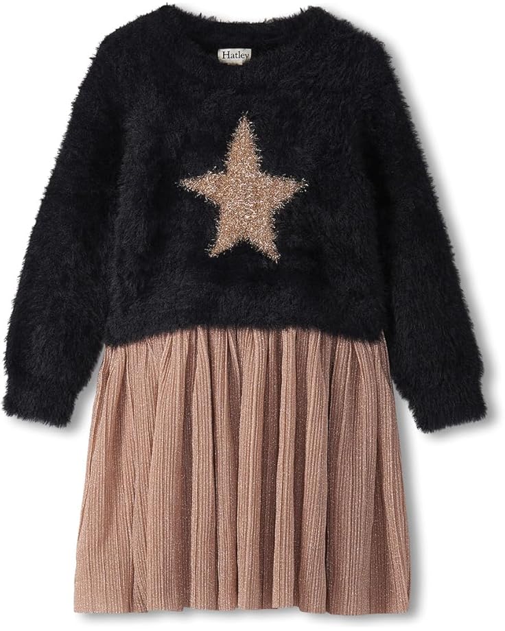 Hatley Kids Mix Media Dress (Toddler/Little Kid/Big Kid) - Main View