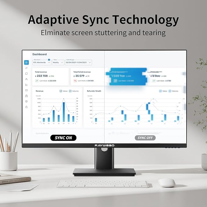 Monitor 27 QHD 2560x1440 100Hz FreeSync HDR10 miniatura 4