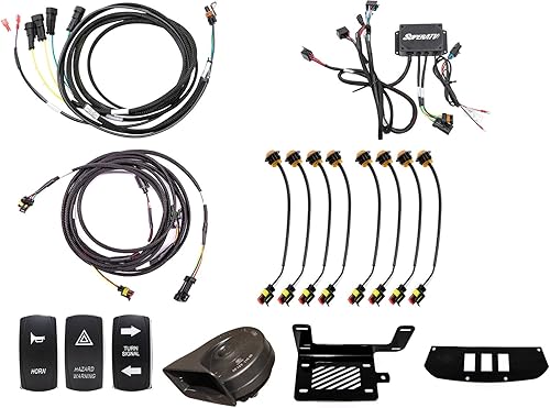 Miniatura 5 de SuperATV Kit de señal de giro de lujo para Can-Am Commander 2011-2020 Can-Am Commander  Interruptor basculante de señal de giro montado en tablero