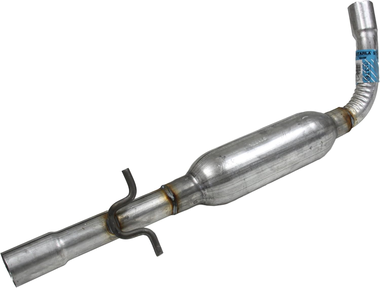 Walker 53376 Direct Fit Exhaust Resonator and Pipe Assembly 2.125" Inlet (ID) 2.18" Inlet (OD) for Volkswagen Beetle