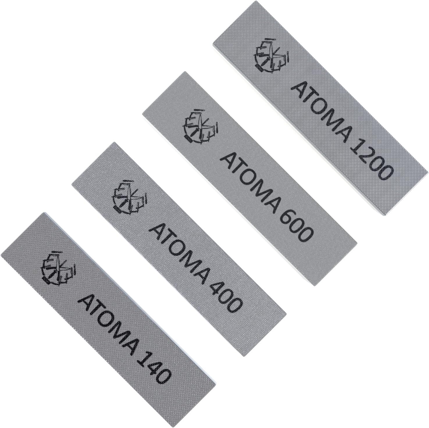 1x4 Atoma Diamond Plates 1200 Grit-5mm thick aluminum blank-Compatible with KME Sharpener
