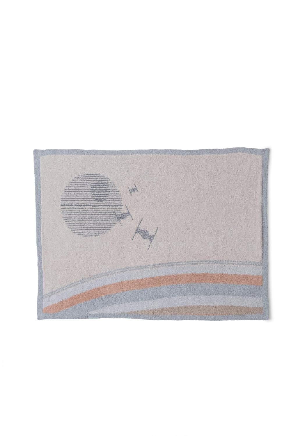 Barefoot Dreams® CozyChic® Star Wars Galactic Stroller Blanket, Moonwater Multi, 30"x40"