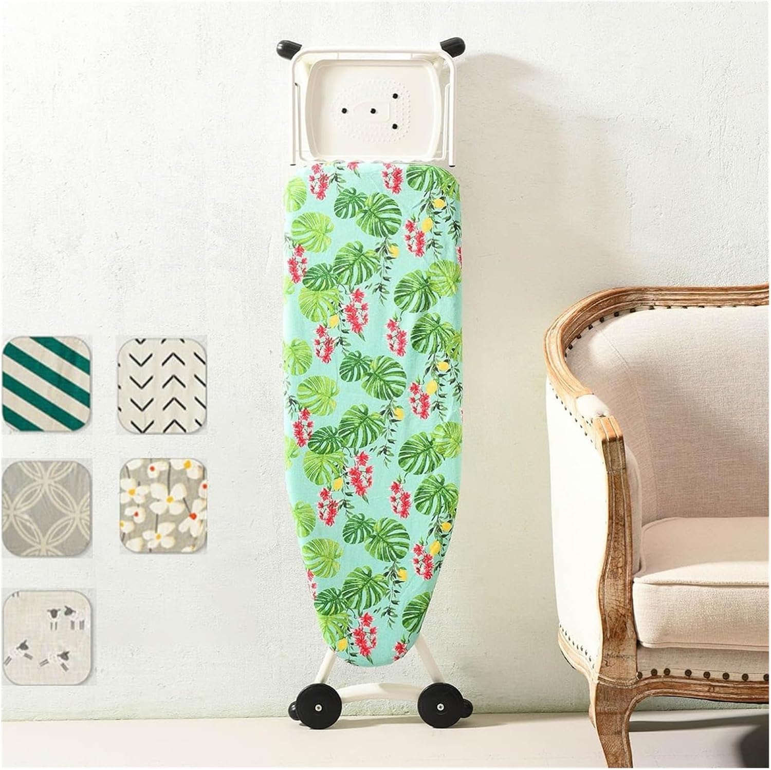Ironing board cover, High Temperature Ironing Board Pad For, Protective Replacement Covers(Leaves)