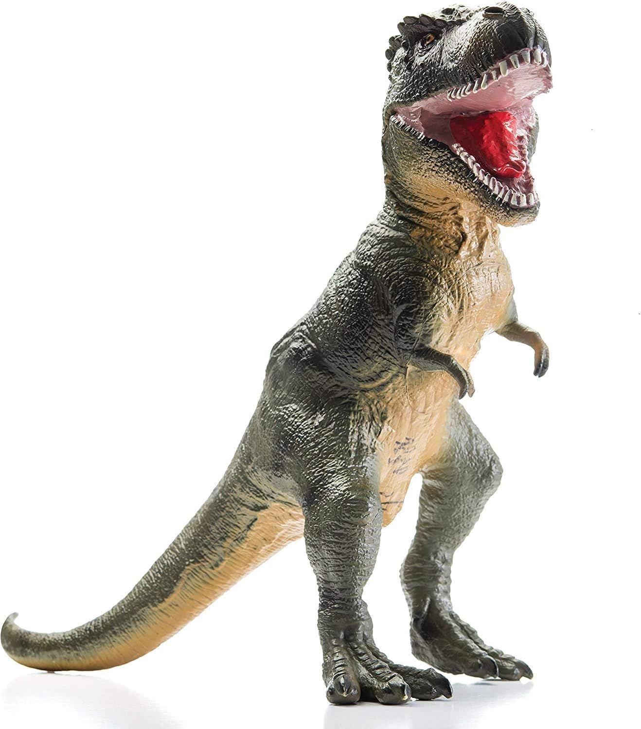 PREXTEX 21" Giant Dinosaur T-Rex Jurassic Toy Figures | Big/Large/Jumbo/Huge TRex Dinosaurs for Boys, Dinosaur Toys | Park Toys, Dinosaur Birthday Party Supplies, Dinosaur Party Favors, Decorations