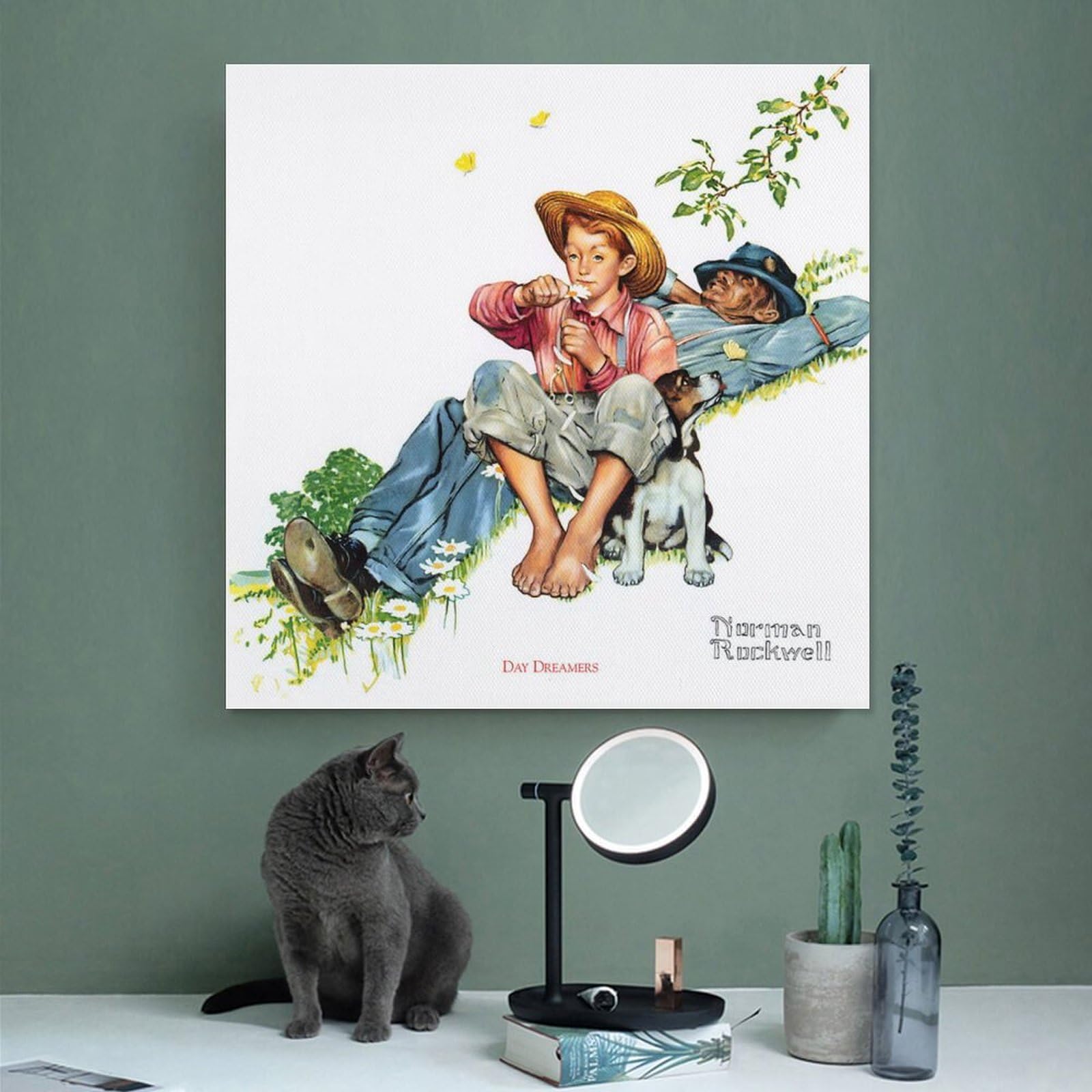 Amazon.co.jp: Norman Rockwell ノーマン・ロックウェル 絵画