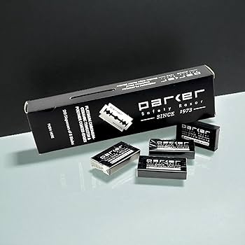 Amazon.co.jp: parker T字カミソリ用 替え刃 (両刃 替刃 / 5枚
