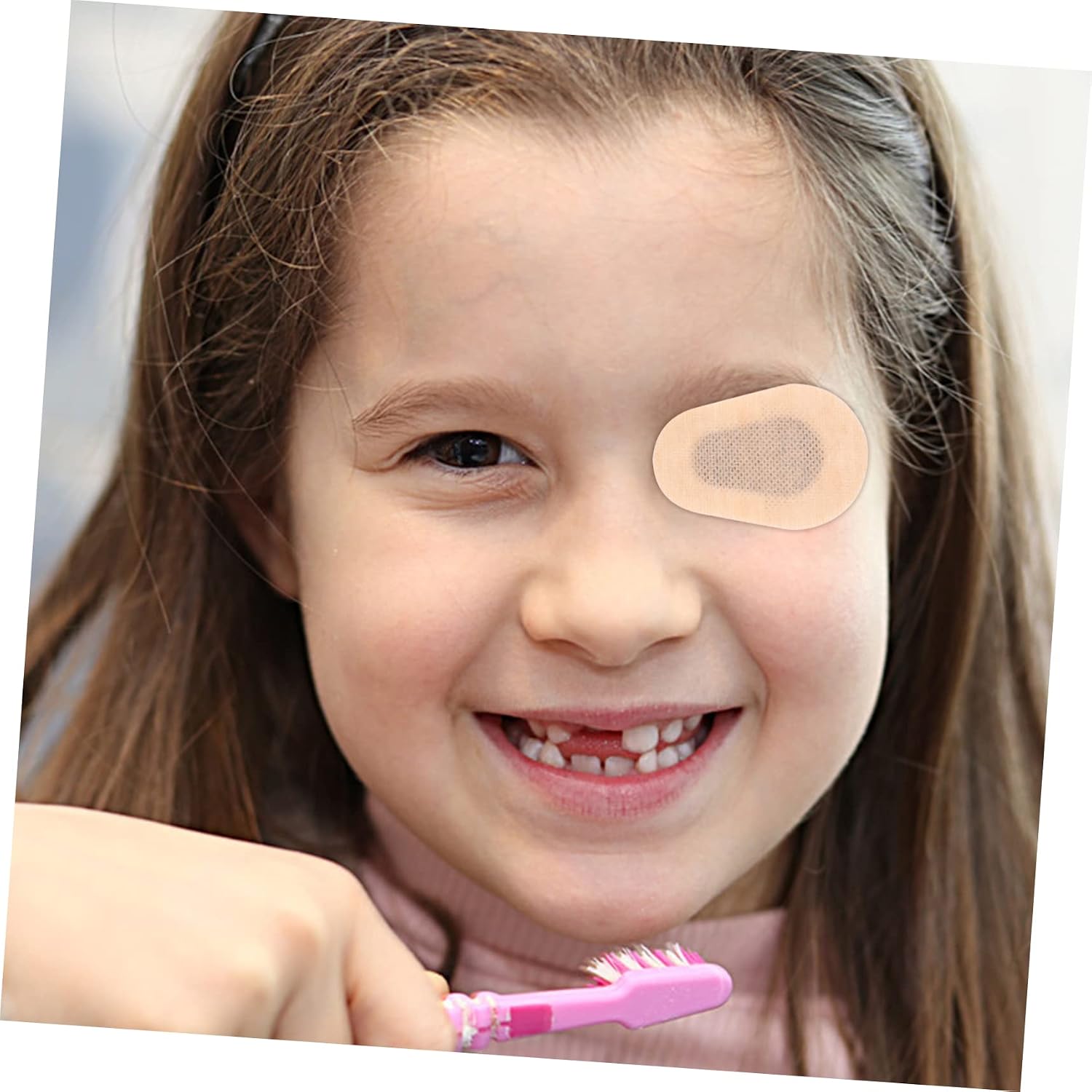 6pairs Self-adhesive Eye Care Stickers Breathable Eye Pads for Gentle Elastic Nonwoven Patches for Daily Use and Family Style