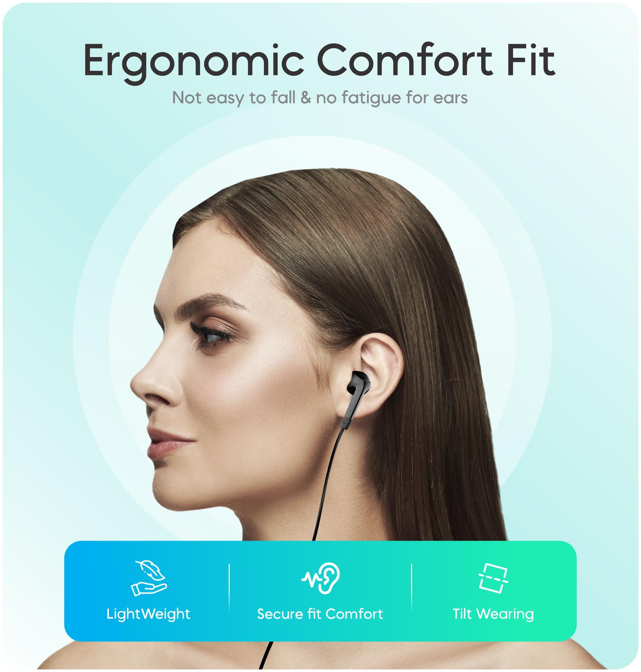 Amazon.com: schainyan Wired Earbuds with Mic and Noise