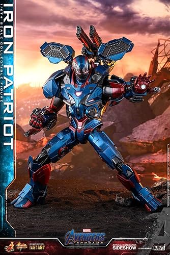 Miniatura 3 de Obra maestra de la película DIECAST Avengers: End Game, figura a escala 1/6, Iron Patriot