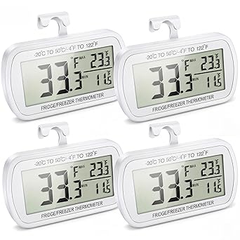 Vouloir Digital Refrigerator Thermometer