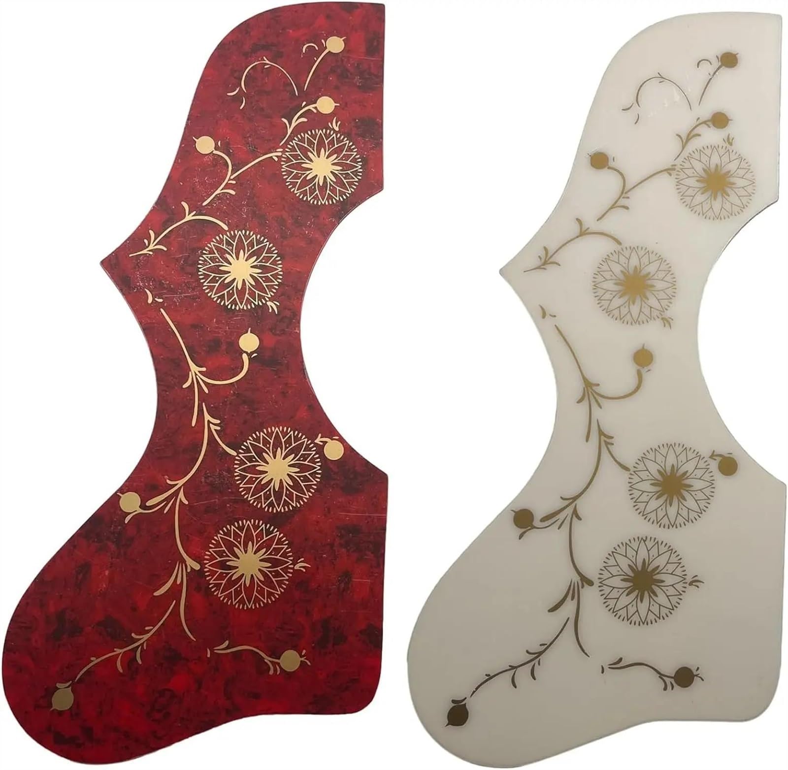 Battipenna Per Chitarra Acustica Per Mancini Parti Di Ricambio Per Battipenna Per Chitarra Acustica Protezione Per Chitarra In Plastica(2 pcs-1)