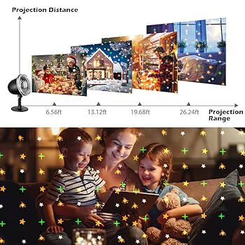 雪夜月 Season3 Celebration Model Amazon.com: Snowflake Christmas Projector Lights Outdoor