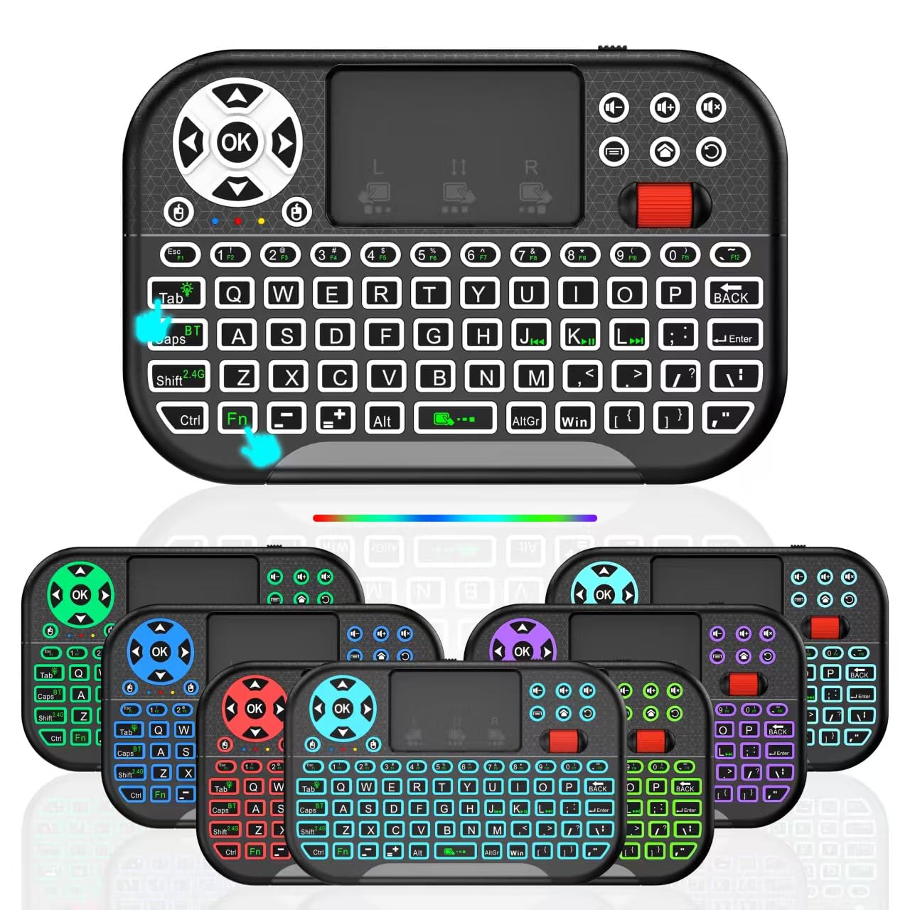 Amazon.co.jp: M2ミニワイヤレスキーボード タッチパッドマウスコンボ