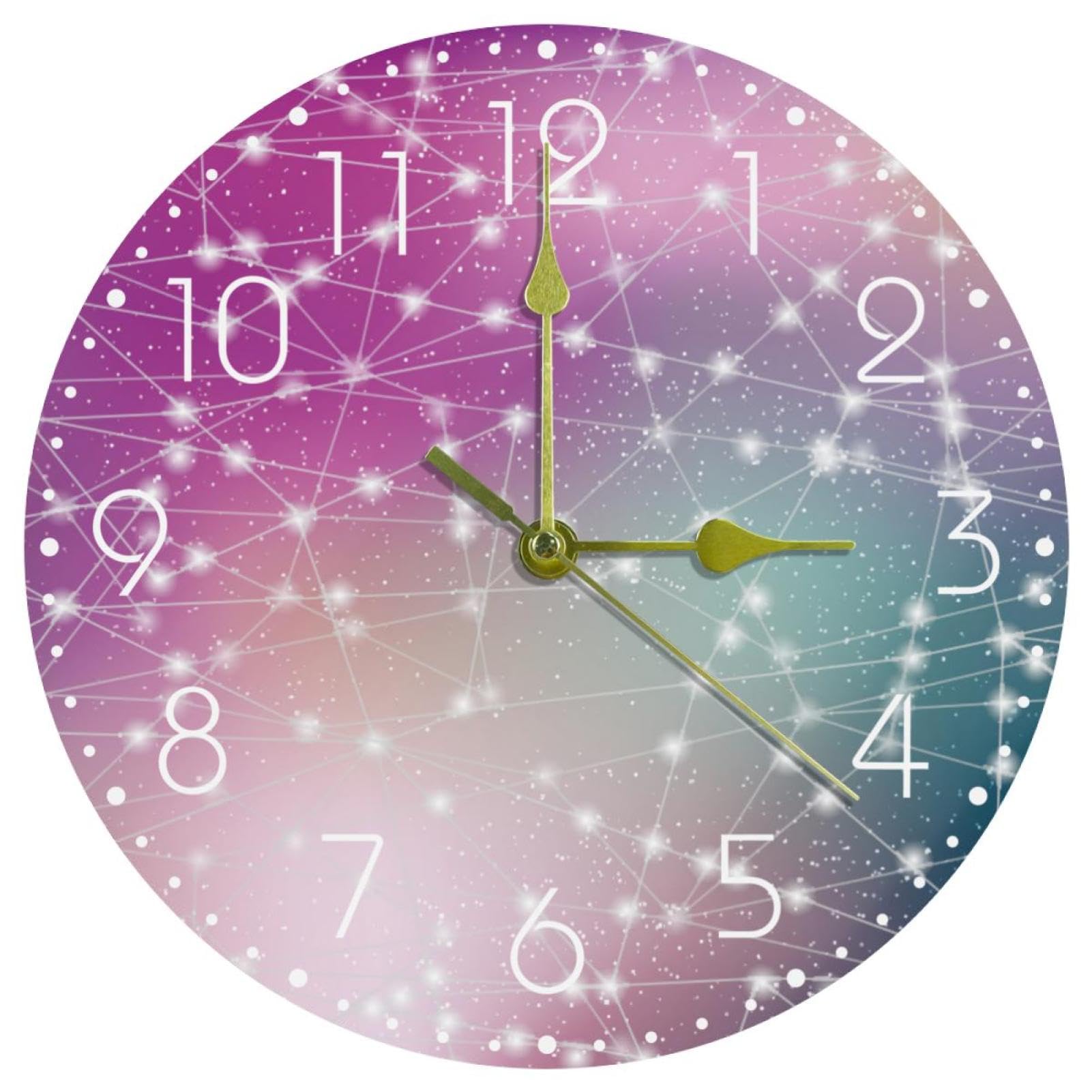 Horloge murale moderne en acrylique de haute qualité esthétique