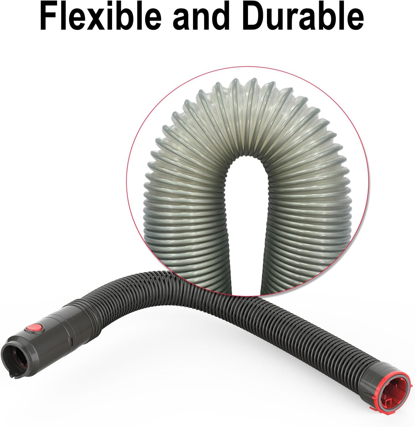 Upgraded Hose Accessories Replacement for Dyson DC41 DC40 UP14 UP13 UP20 UP30 DC66 DC65 Upright Vacuums, Vacuum Hose Assembly Attachment Ref. Part No. 920765-03, 920765-04